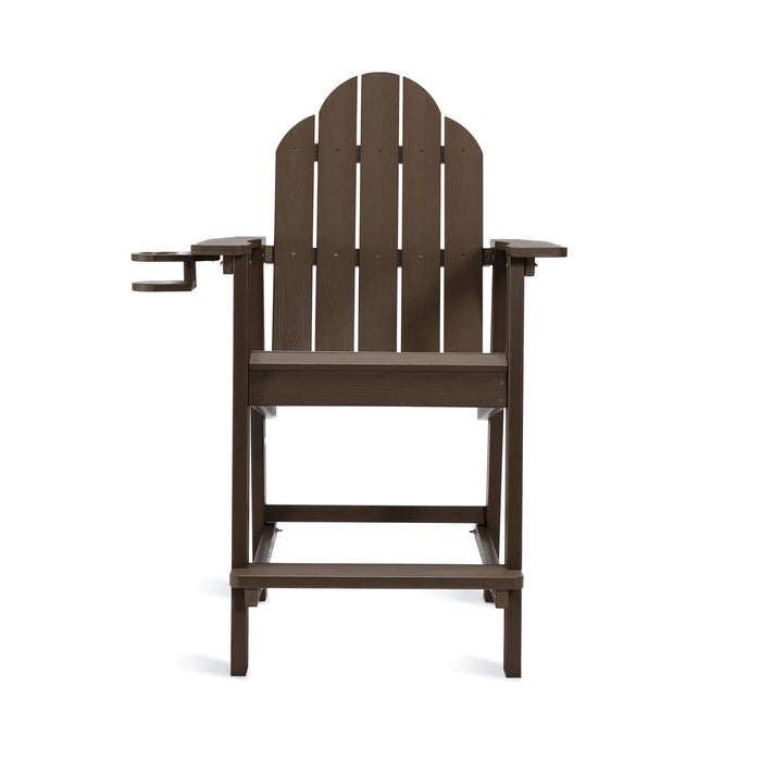 Linda Tall Adirondack Chair with Cup Holder
