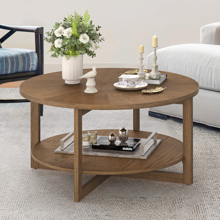 Monica Round Coffee Table