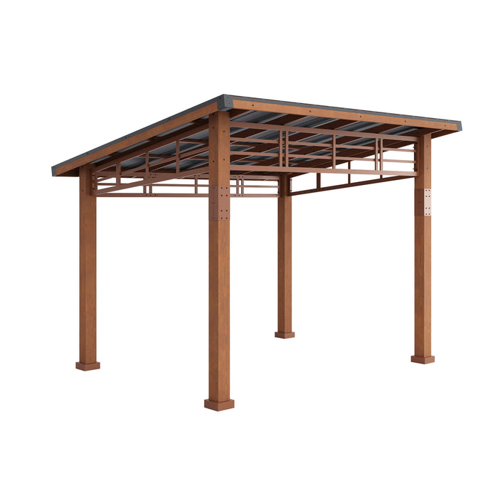 Chandler Wood Frame Hardtop Gazebo
