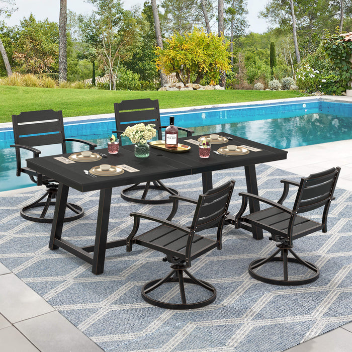Bullard Outdoor Dining Table And Chair