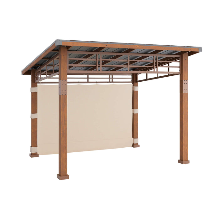 Chandler Wood Frame Hardtop Gazebo