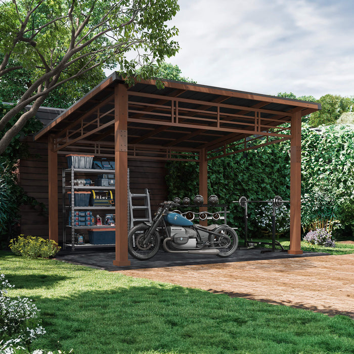 Chandler Wood Frame Hardtop Gazebo