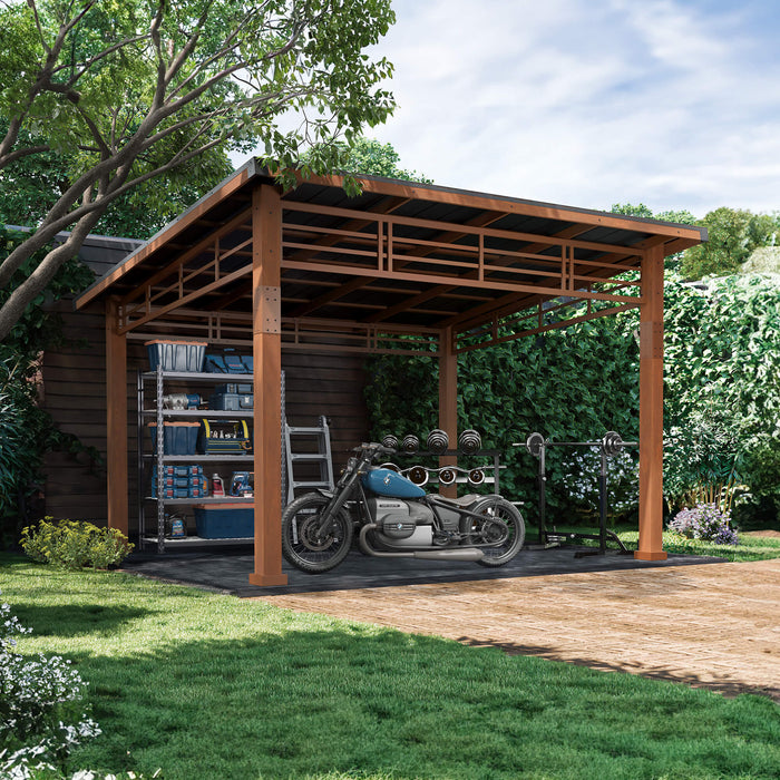 Chandler Wood Frame Hardtop Gazebo