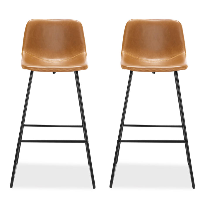 Alexander Faux Leather Barstool Set of 2/3/4