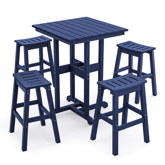 Kokko Outdoor Bar Table And Stool