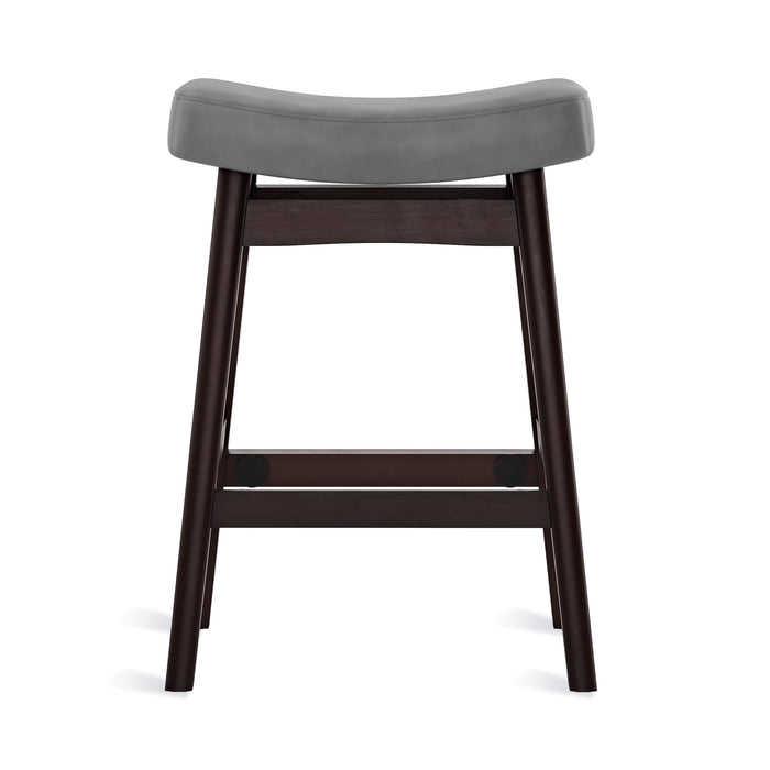 Mercedes Saddle Barstools Set