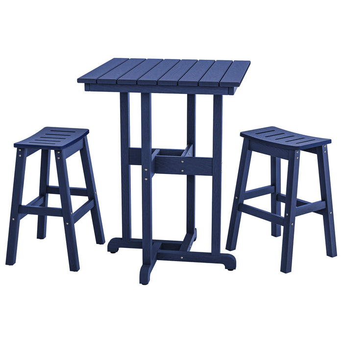 Kokko Outdoor Bar Table And Stool