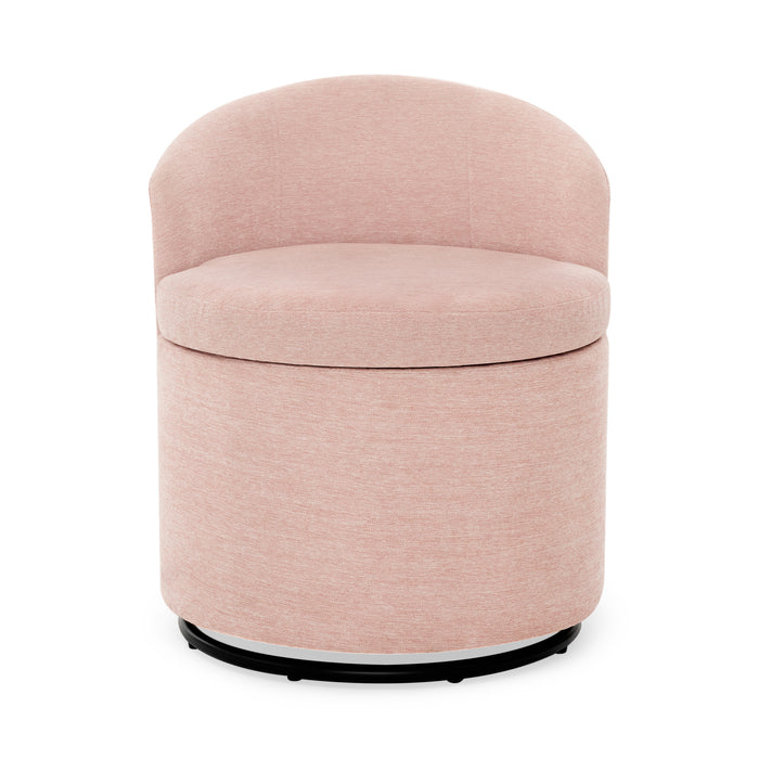 Dorothy Swivel Vanity Stool with Storage