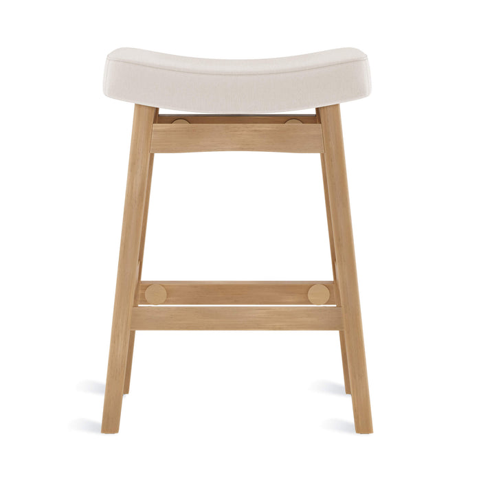 Mercedes Saddle Barstools Set