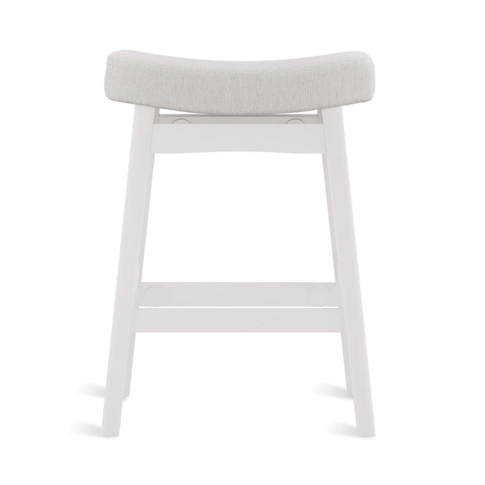 Mercedes Saddle Barstools Set