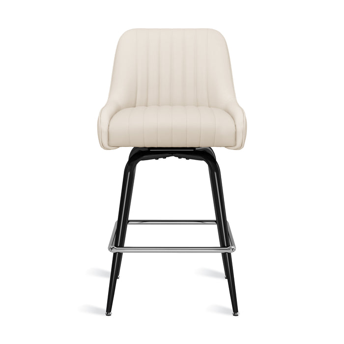 Woody Swivel Counter Stool