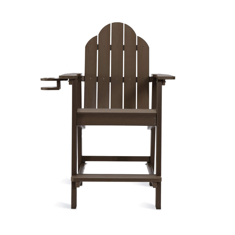 Linda Tall Adirondack Chair with Cup Holder