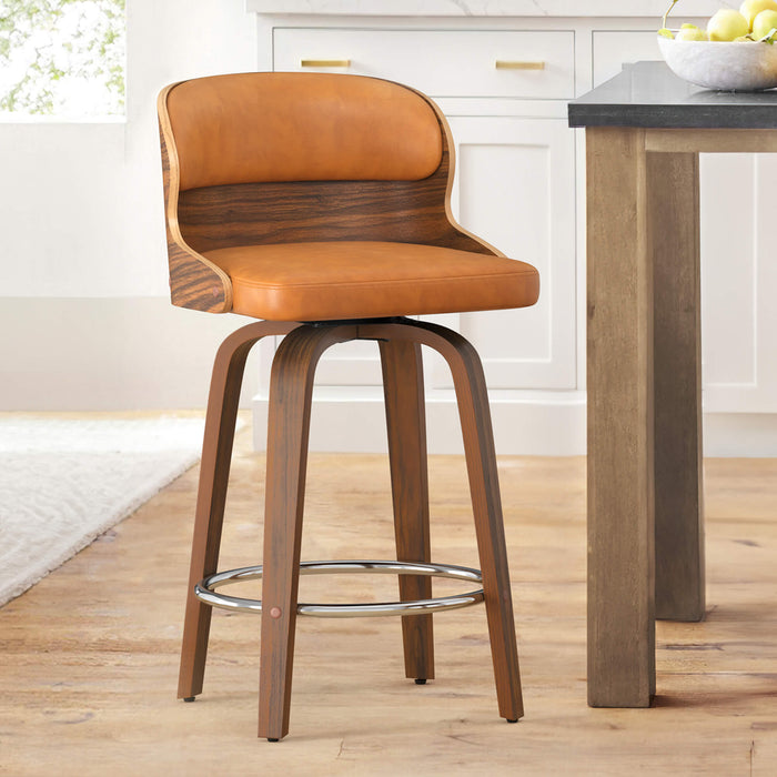 Edwards Swivel Barstool