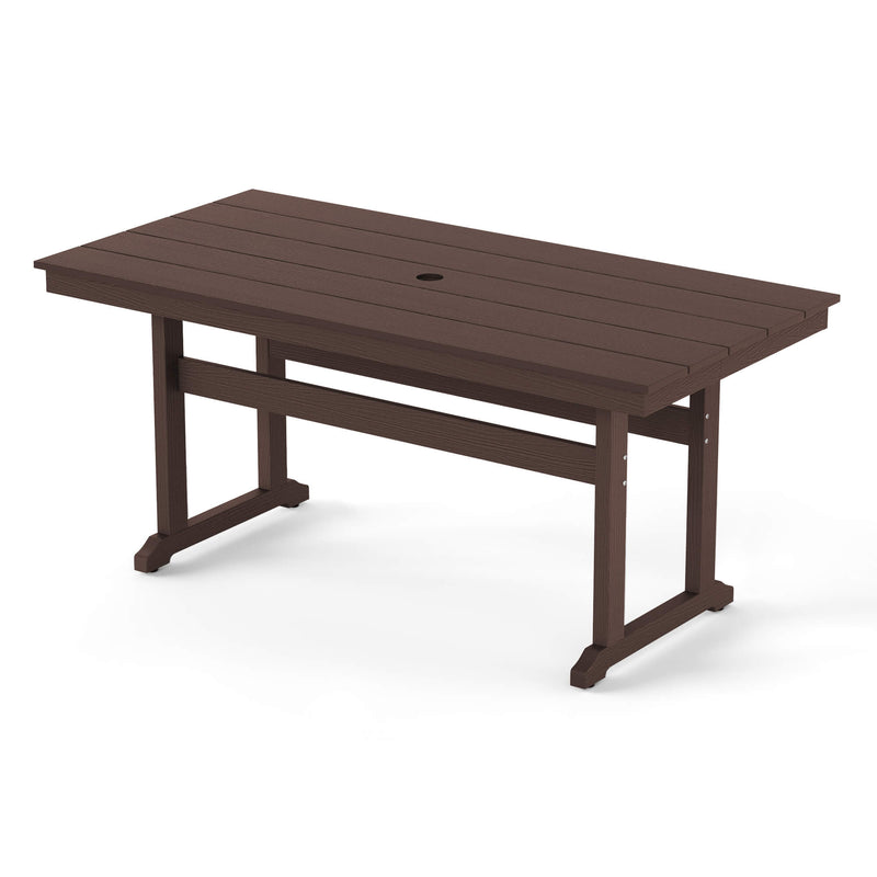 Coachella HDPS 4/6 Seats Outdoor Dining Table And Chairs Set