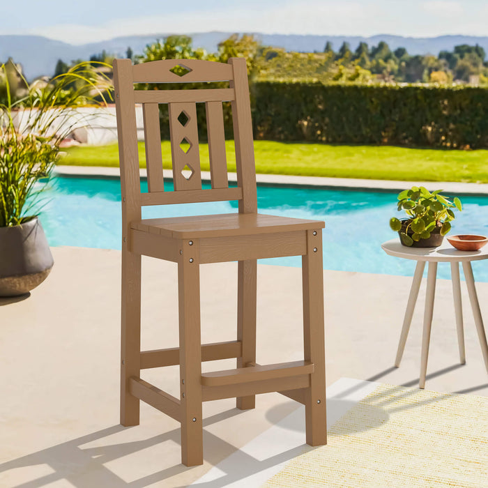 Wanda Adirondack Chair Bar Height Stool