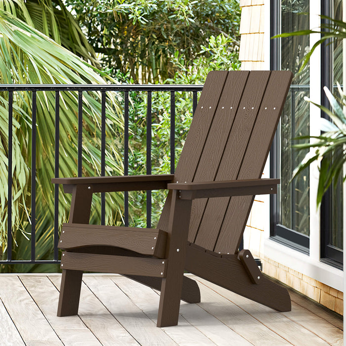 Florida Folding Modern Adirondack Chair