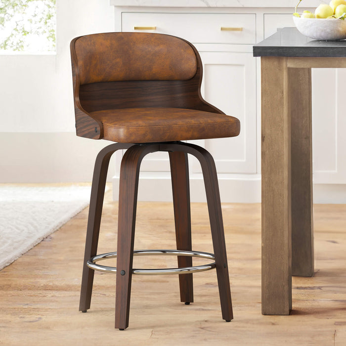 Edwards Swivel Barstool