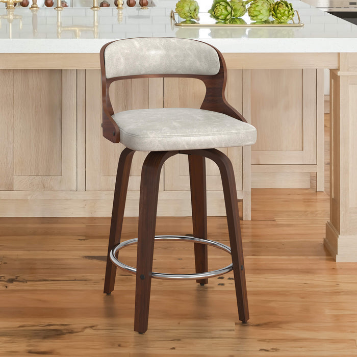 Edwards Swivel Barstool