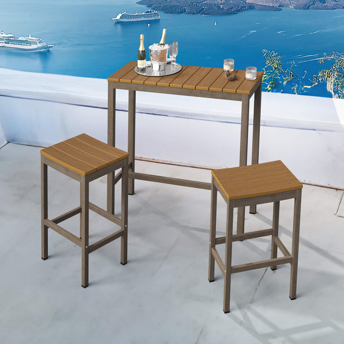 Fry Outdoor Barstool Set