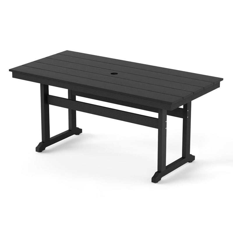 Coachella HDPS 4/6 Seats Outdoor Dining Table And Chairs Set