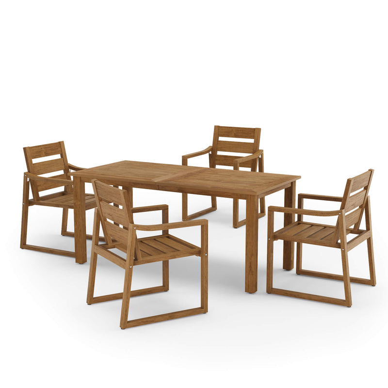 Fox HDPS Outdoor Dining Table And Chair