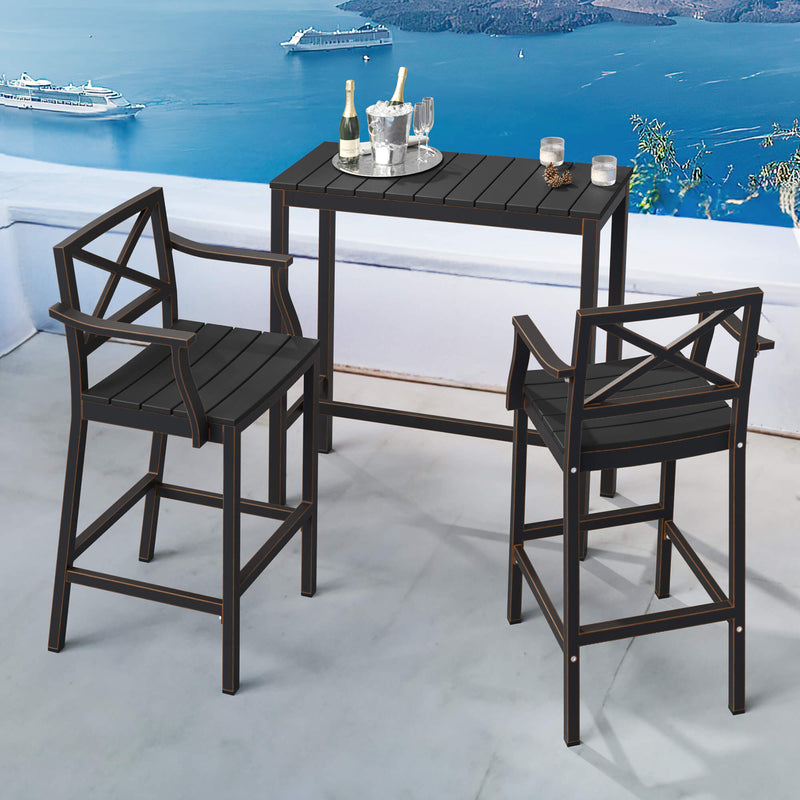 Fry Outdoor Barstool Set