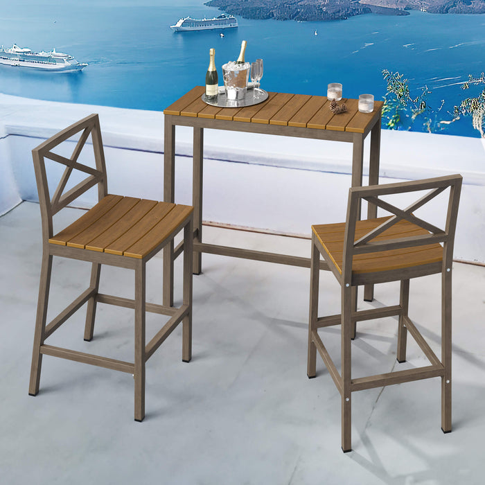 Fry Outdoor Barstool Set