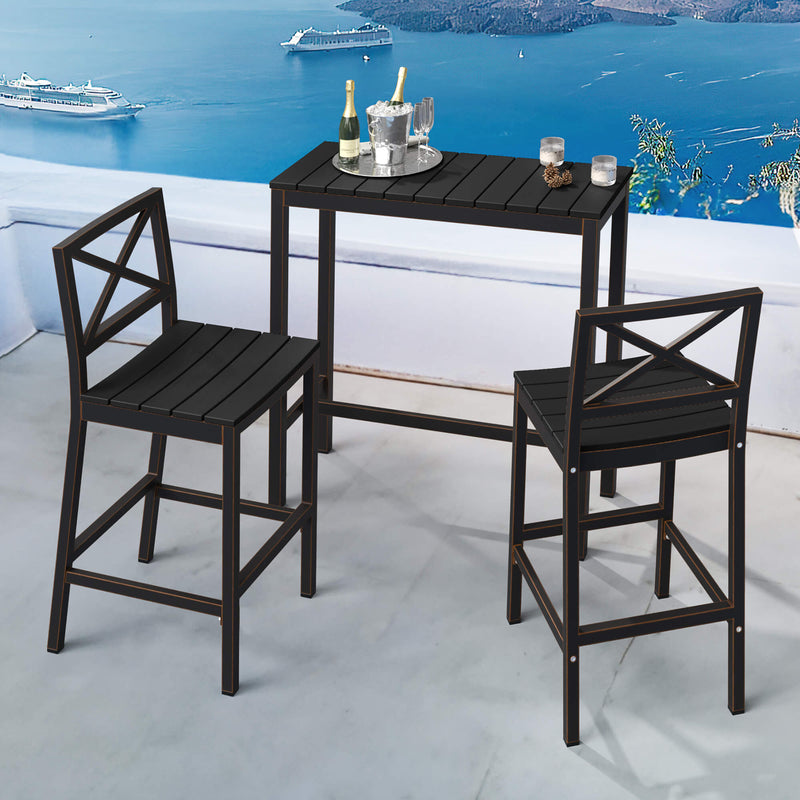 Fry Outdoor Barstool Set