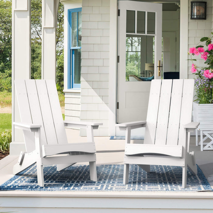 LUE BONA® Florida Folding Modern Adirondack Chair