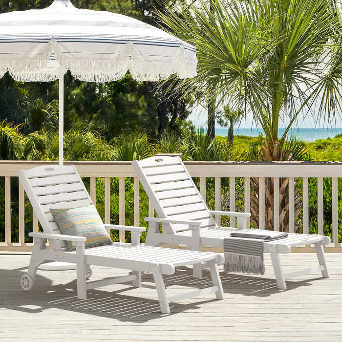 Helen Outdoor Chaise Lounge Chair