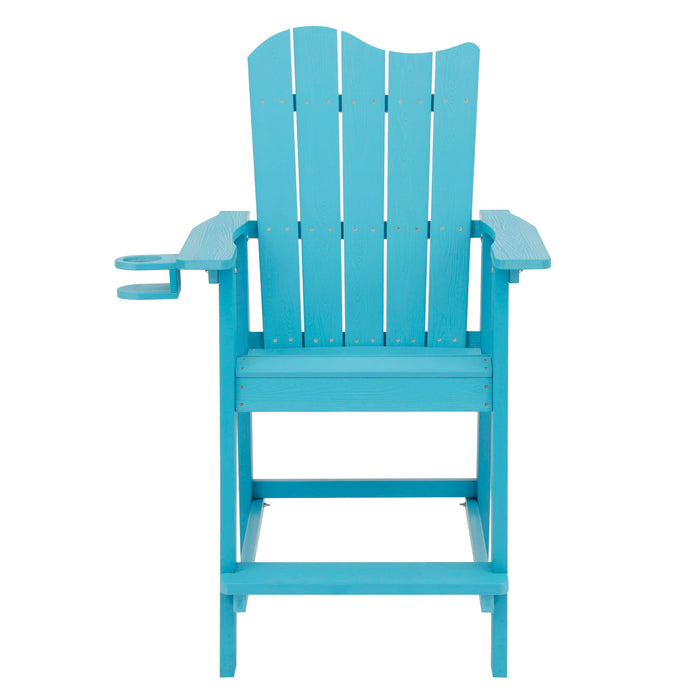 Ralda Tall Adirondack Chair with Cup Holder