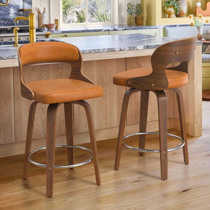 Edwards Swivel Barstool