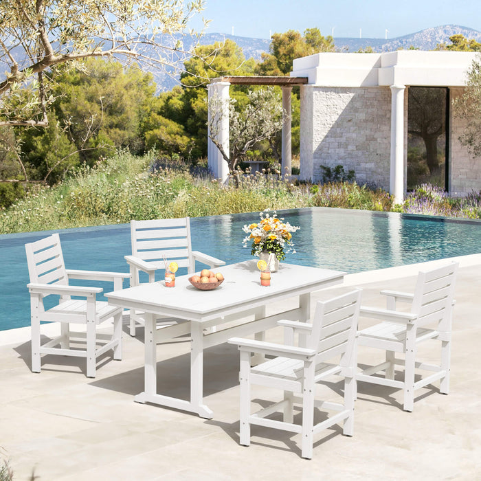 Coachella Outdoor Dining Table And Chair