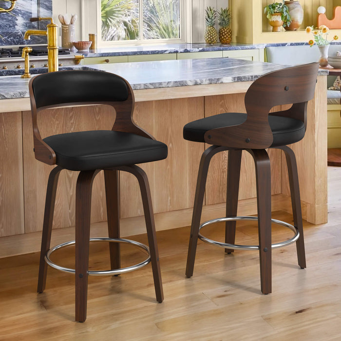 Edwards Swivel Barstool