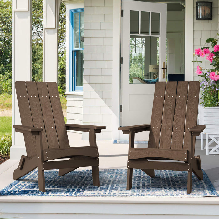 LUE BONA® Florida Folding Modern Adirondack Chair