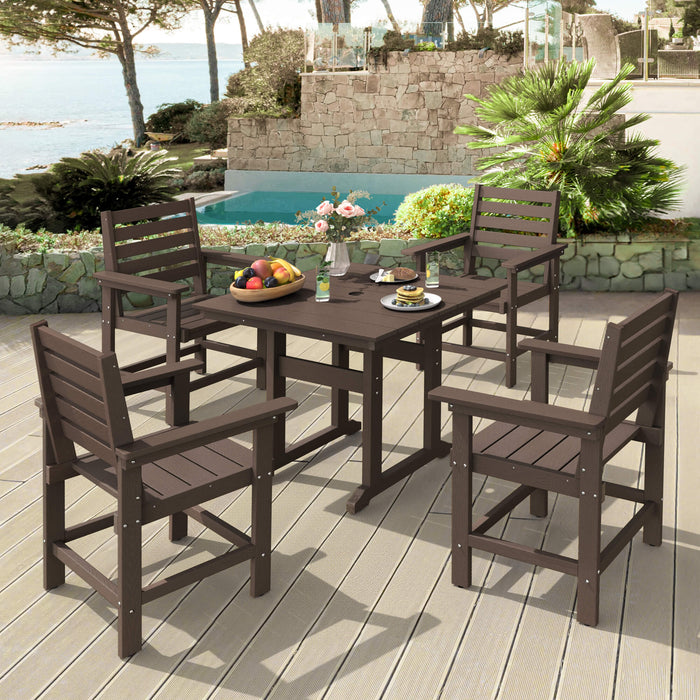 Coachella HDPE Chairs Set