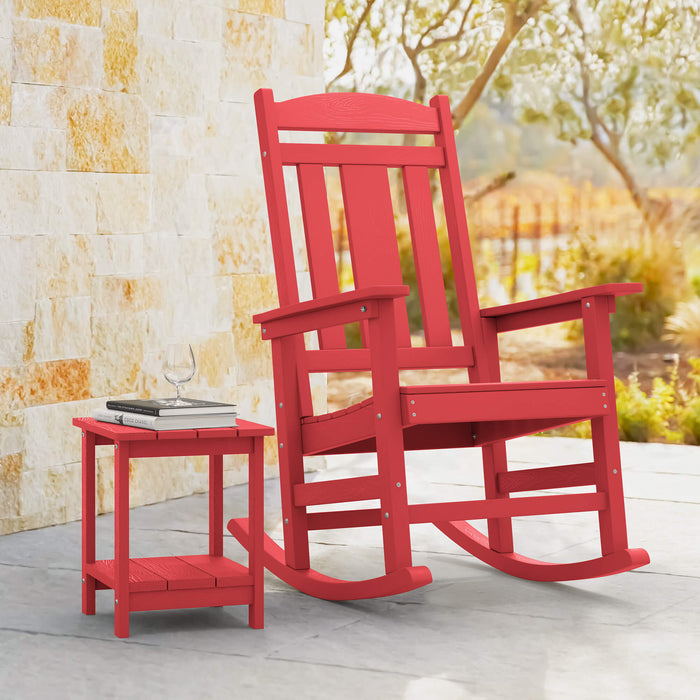 LUE BONA® Orlando Adirondack Rocking Chair