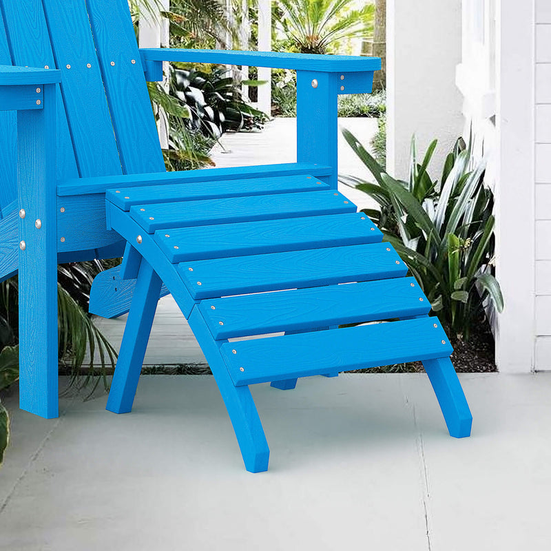 Wayne Folding Adirondack Ottoman Foot Rest