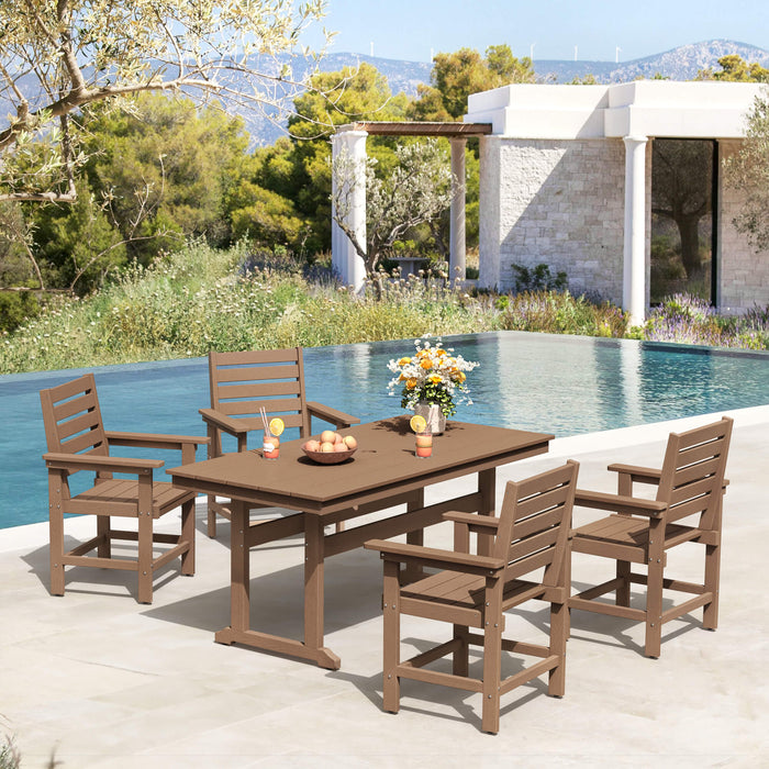 Coachella Outdoor Dining Table And Chair