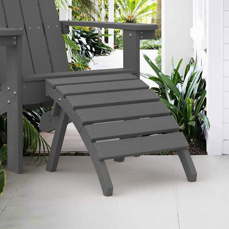 Wayne Folding Adirondack Ottoman Foot Rest