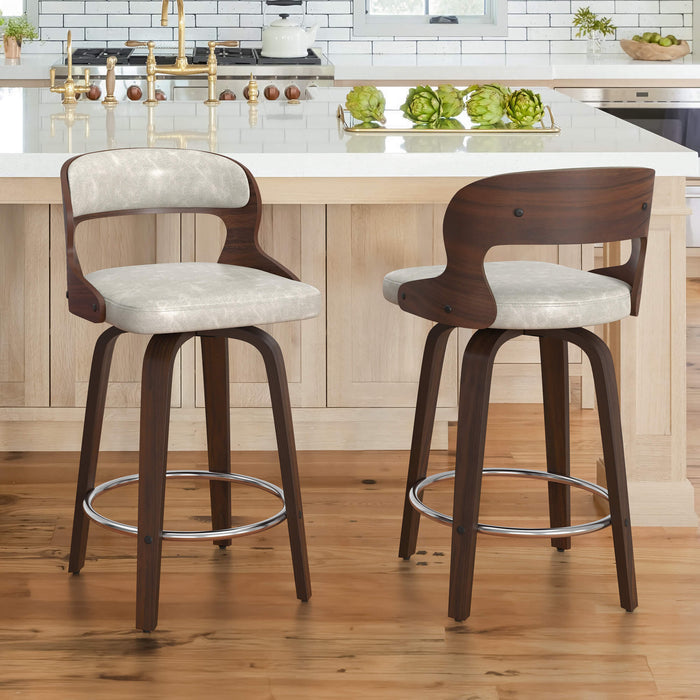 Edwards Swivel Barstool