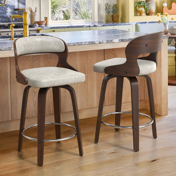 Edwards Swivel Barstool