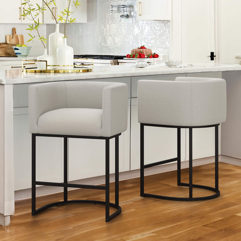 Jessica Modern Barstool with Arms
