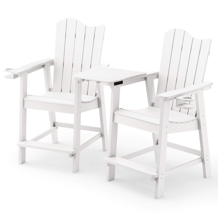 Ralda Tall Adirondack Chair with Cup Holder