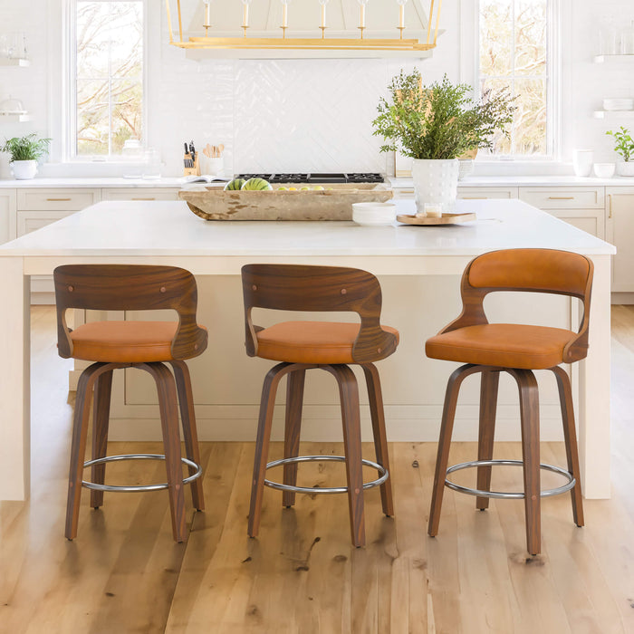 Edwards Swivel Barstool