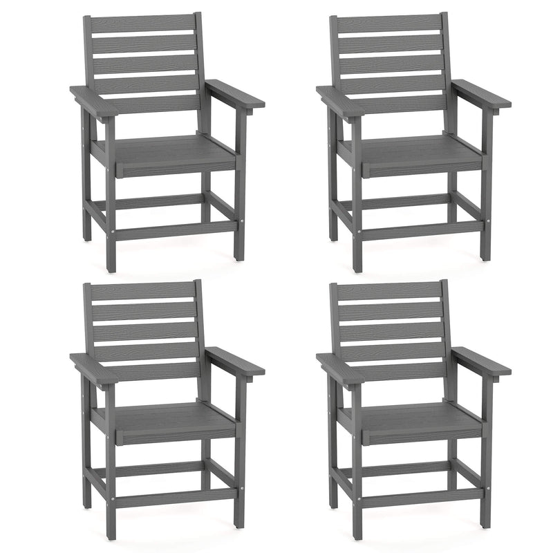 Coachella HDPS 4/6 Seats Outdoor Dining Table And Chairs Set