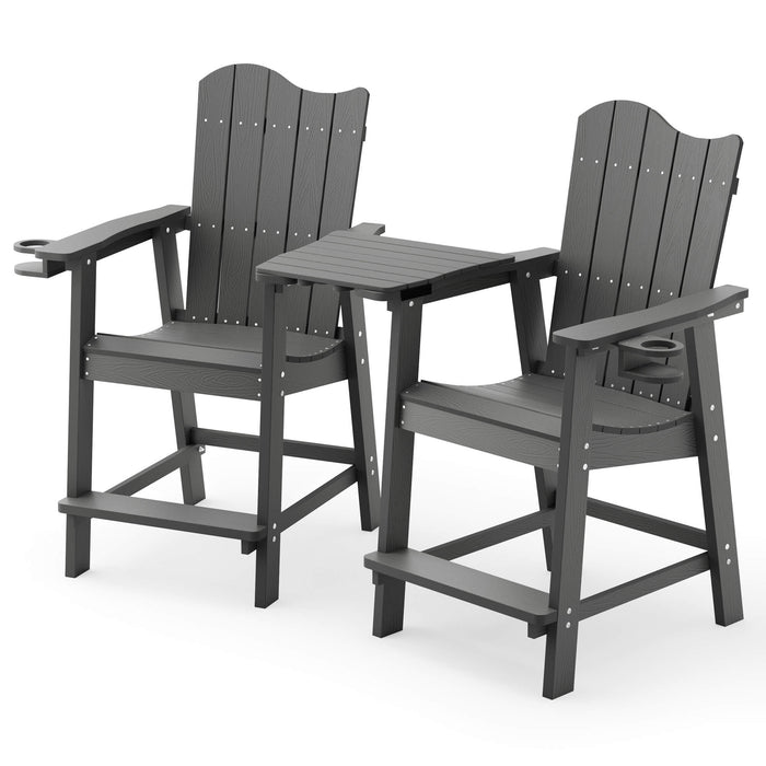 Ralda Tall Adirondack Chair with Cup Holder