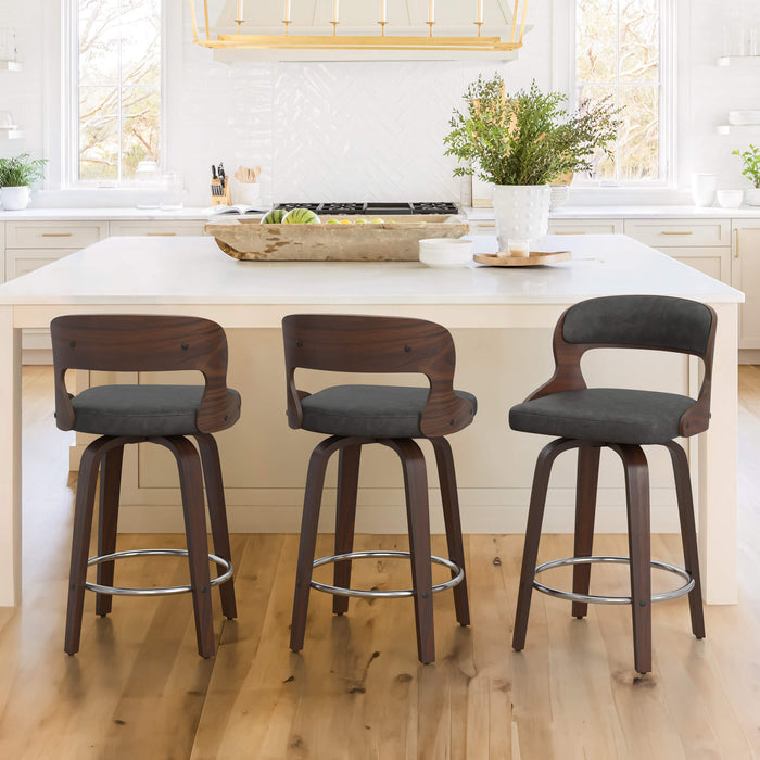 Edwards Swivel Barstool