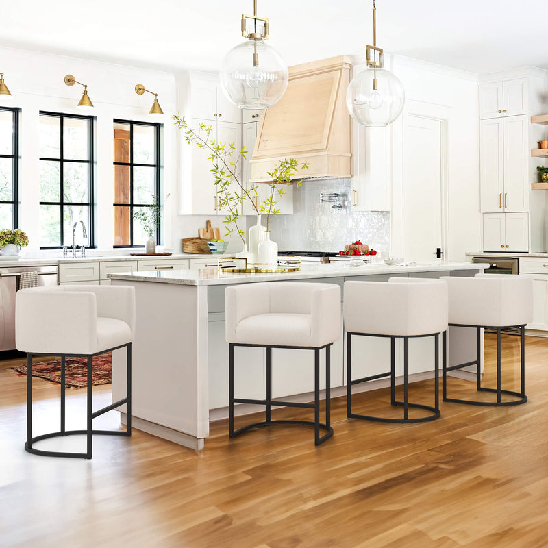 Jessica Modern Barstool with Arms