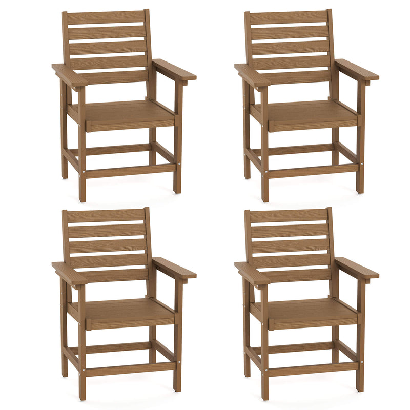 Coachella HDPS 4/6 Seats Outdoor Dining Table And Chairs Set